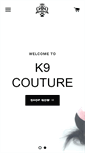 Mobile Screenshot of k-9couture.com